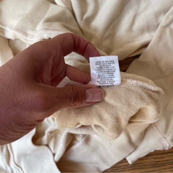 NEW Wildfox Take Care Earth Crew Sweatshirt Wheat Size Medium NWT - Picture 6 of 6